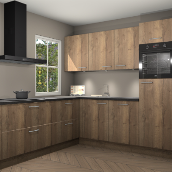 Chocolade eiken keuken Leeds 85133