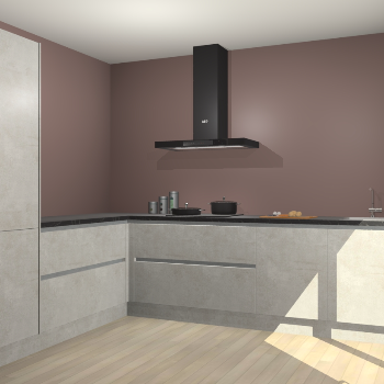 Beton Opal greeploze keuken Antibes 62476