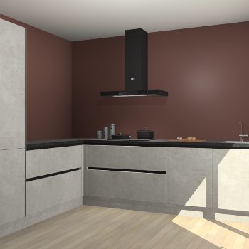 Beton Opal greeploze keuken Antibes 62479