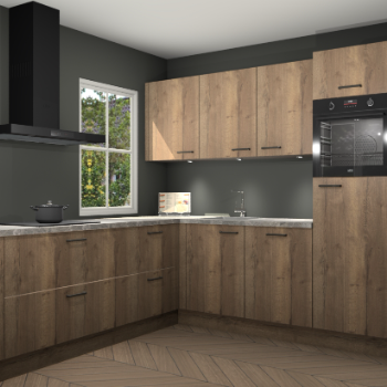 Chocolade eiken keuken Leeds 85145