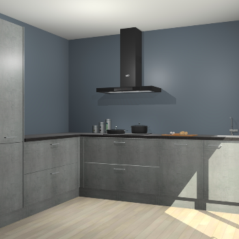 Beton Parelgrijs keuken Antibes 62563