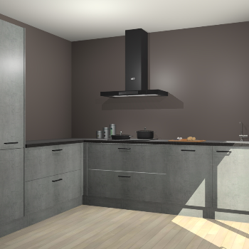 Beton Parelgrijs keuken Antibes 62565