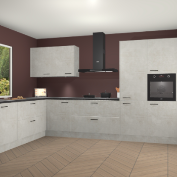 Beton Opal keuken Debrecen 70360