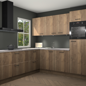 Chocolade eiken keuken Leeds 85151