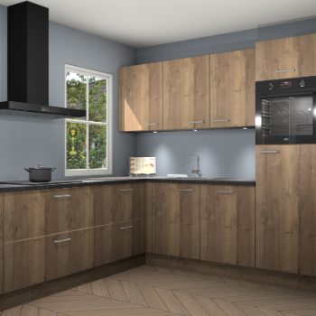 Chocolade eiken keuken Leeds 85157