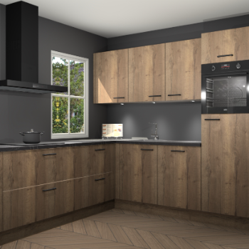 Chocolade eiken keuken Leeds 85159