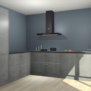 Beton Parelgrijs keuken Antibes 62625