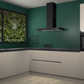 Kasjmier greeploze keuken Rhodos 53000