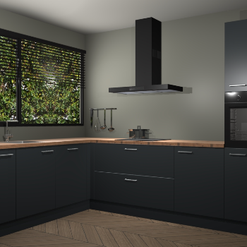 Onyxgrijze keuken Rhodos 53092