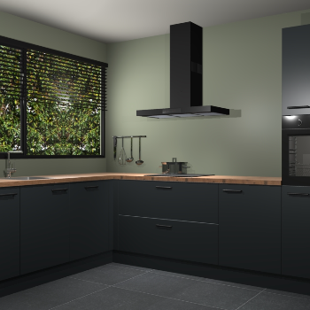 Onyxgrijze keuken Rhodos 53094