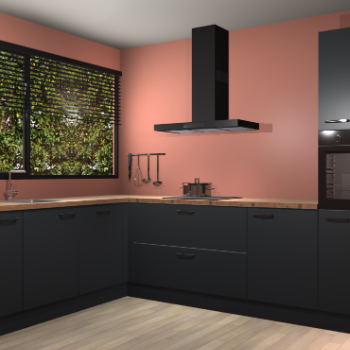 Onyxgrijze keuken Rhodos 53095