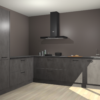 Beton Antraciet keuken Antibes 62753