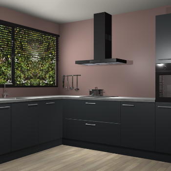 Onyxgrijze keuken Rhodos 53129