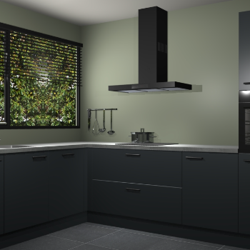 Onyxgrijze keuken Rhodos 53137