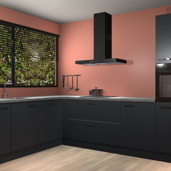 Onyxgrijze keuken Rhodos 53138