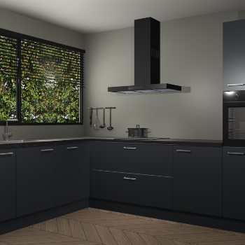 Onyxgrijze keuken Rhodos 53173