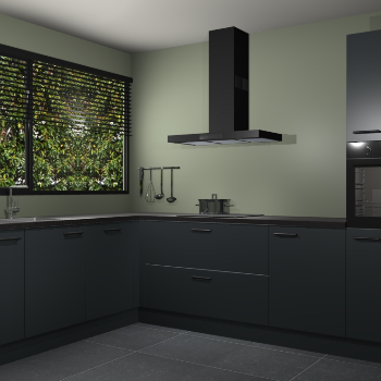 Onyxgrijze keuken Rhodos 53175