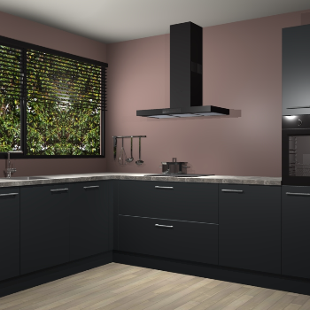 Onyxgrijze keuken Rhodos 53179