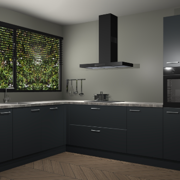 Onyxgrijze keuken Rhodos 53180