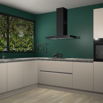 Kasjmier greeploze keuken Rhodos 52859