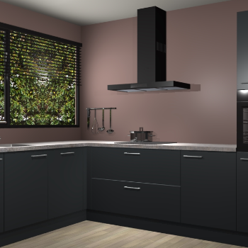 Onyxgrijze keuken Rhodos 53192