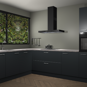 Onyxgrijze keuken Rhodos 53193