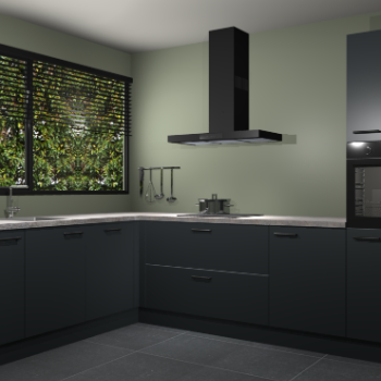 Onyxgrijze keuken Rhodos 53195