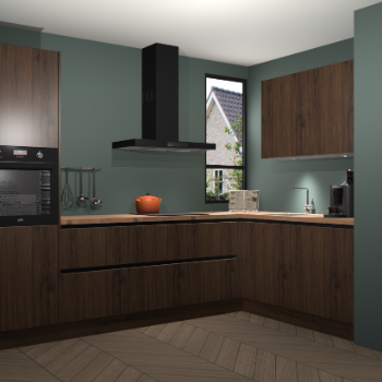 Noten greeploze keuken Vlaanderen 46485