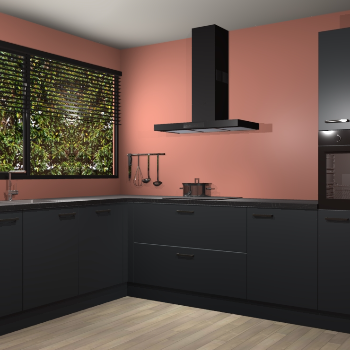 Onyxgrijze keuken Rhodos 53202