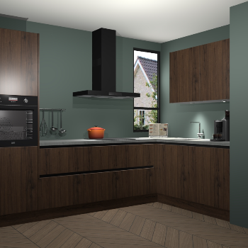 Noten greeploze keuken Vlaanderen 46465