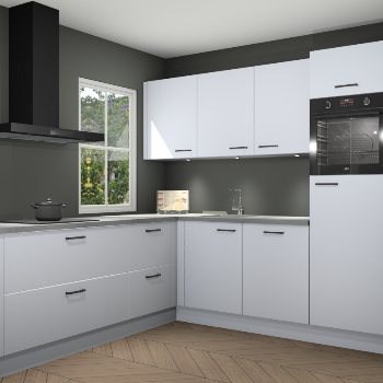 Sneeuwwitte keuken Leeds 85452