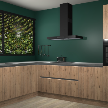 Madera Natuur greeploze keuken Rhodos 53329