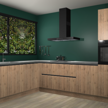 Madera Natuur greeploze keuken Rhodos 53332