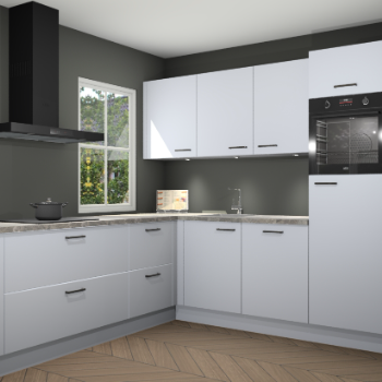 Sneeuwwitte keuken Leeds 85465