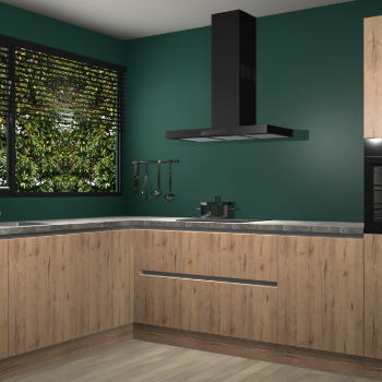 Madera Natuur greeploze keuken Rhodos 53423