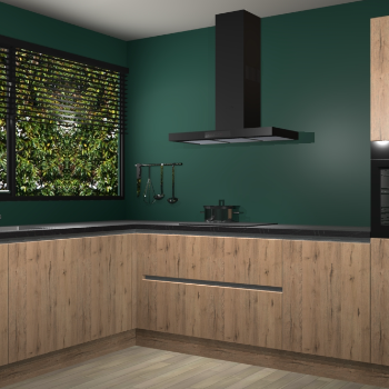 Madera Natuur greeploze keuken Rhodos 53448