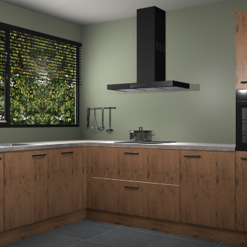 Astoria Eiken keuken Rhodos 53625