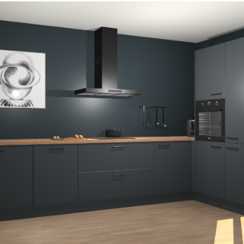 Onyxgrijze keuken Khao Lak 71477