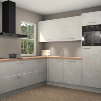 Beton opaal keuken Leeds 85626