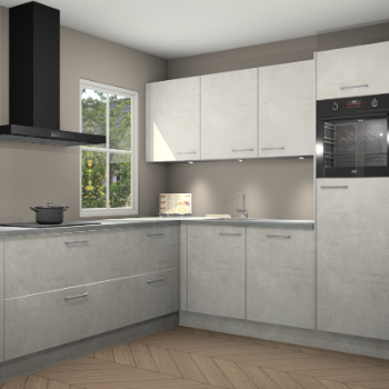 Beton opaal keuken Leeds 85634