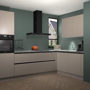 Kasjmier greeploze keuken Vlaanderen 46907