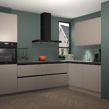 Kasjmier greeploze keuken Vlaanderen 46920