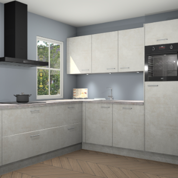 Beton opaal keuken Leeds 85653