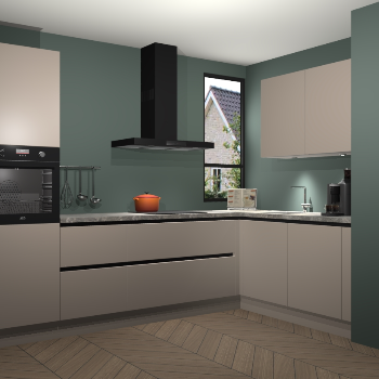 Kasjmier greeploze keuken Vlaanderen 46944