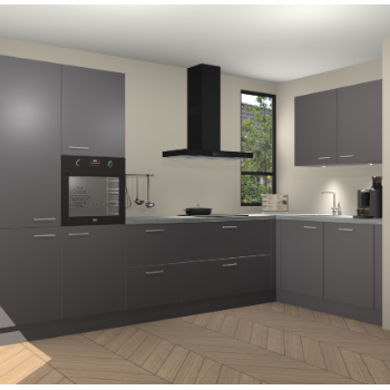 Onyxgrijze keuken Vlaanderen 47000
