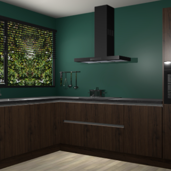 Noten greeploze keuken Rhodos 55832