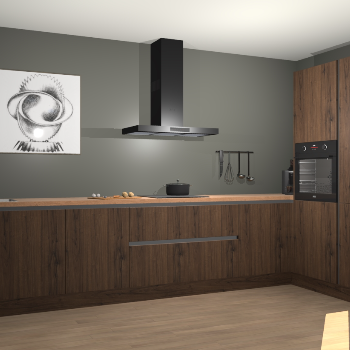 Noten greeploze keuken Khao Lak 72356