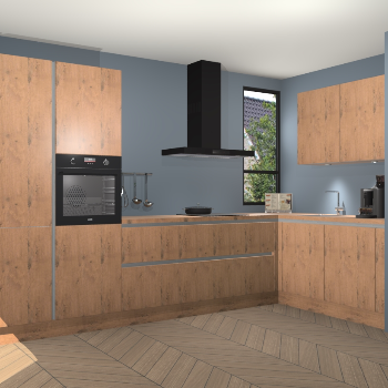 Astoria Eiken greeploze keuken Vlaanderen 47477