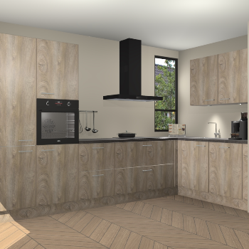 Cantaro Eiken keuken Vlaanderen 47591