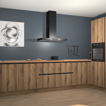 Goud Eiken greeploze keuken Khao Lak 73096